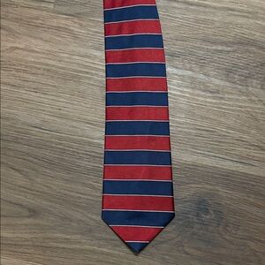 Mark Alexander  Red and Navy  Striped Men's Tie